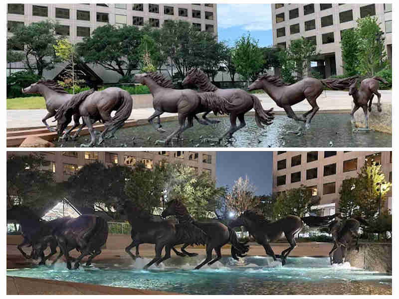 Mustangs of Las Colinas