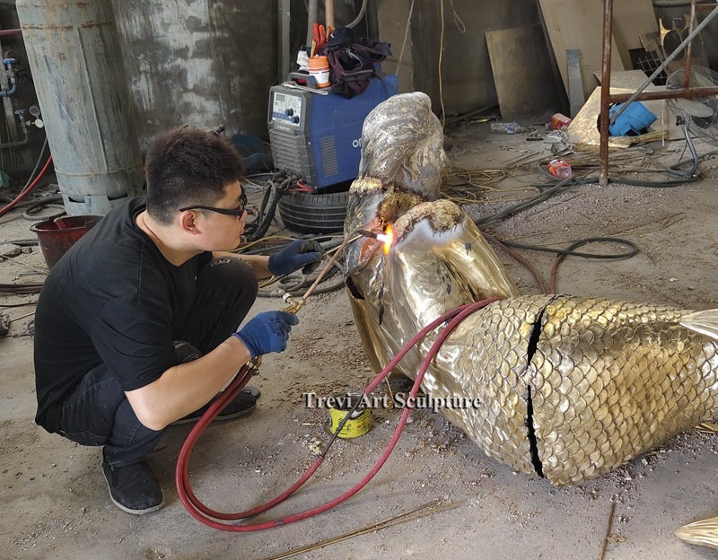 The Welding Process for Bronze Sculptures