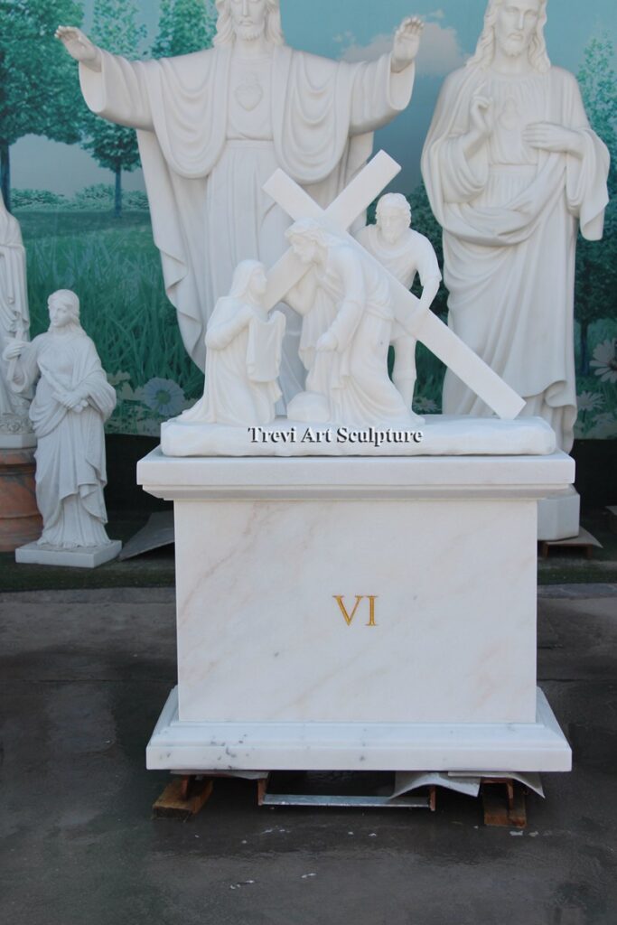 Veronica Wipes the Face of Jesus