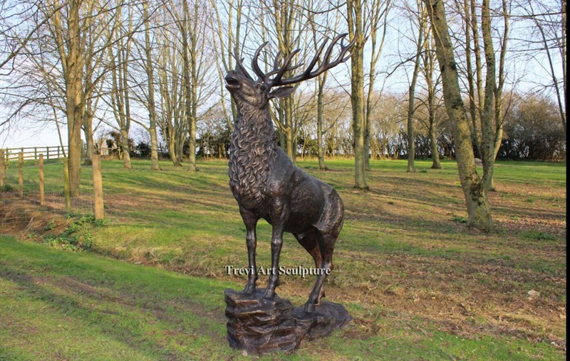 Wildlife Bronze Stag Statue feedback