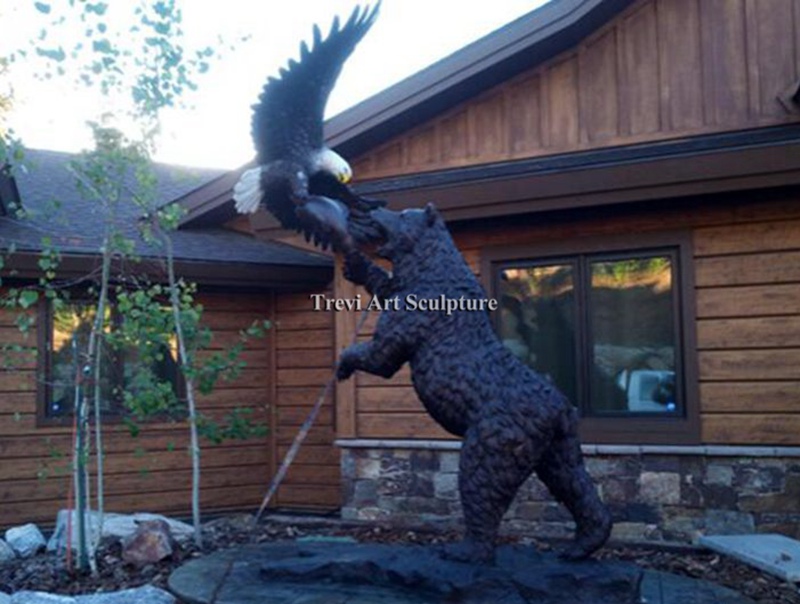bronze Bear and Eagle Statue feedback
