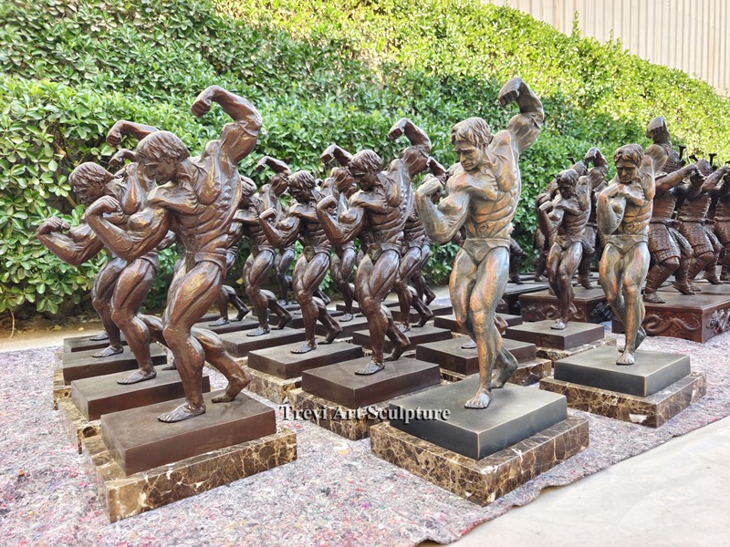 Bodybuilder Statues