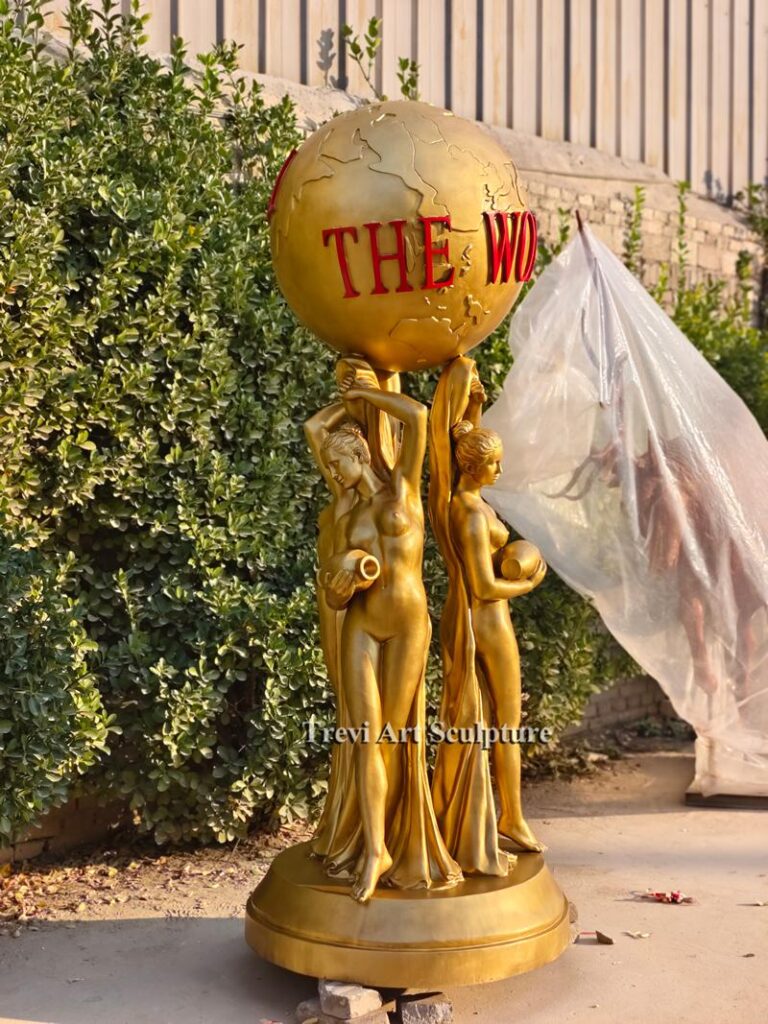 trevi Bronze Sculpture Scarface The World Is Yours sculpture