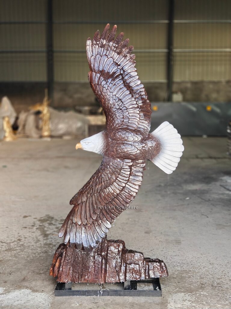 Bronze Eagle Statue