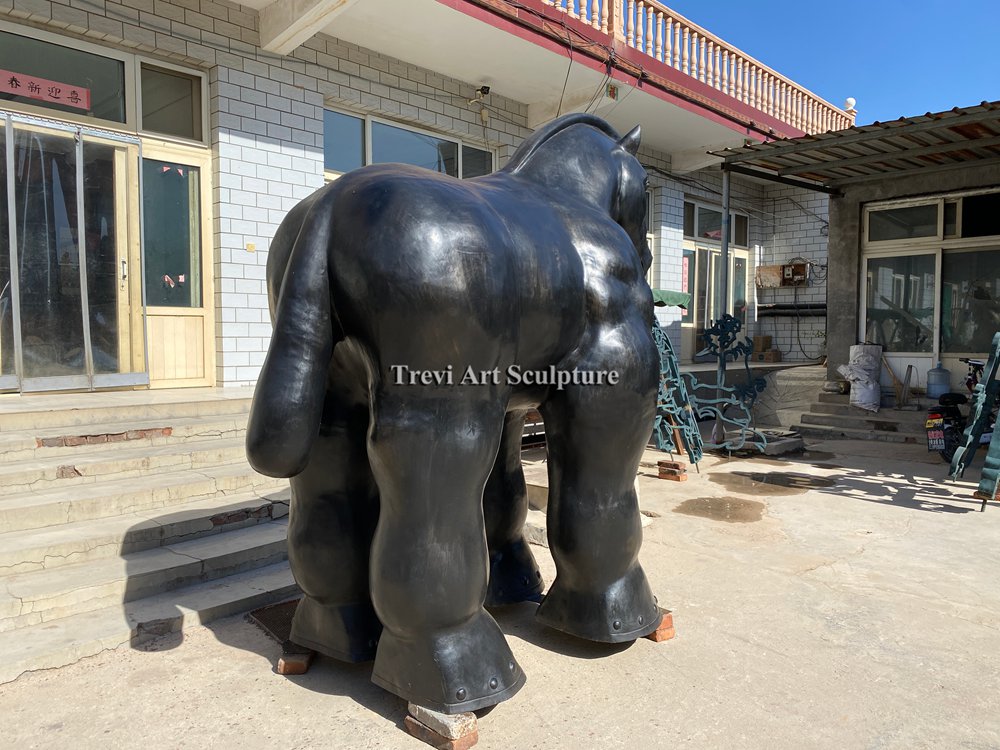 Fat Horse Sculpture Replica