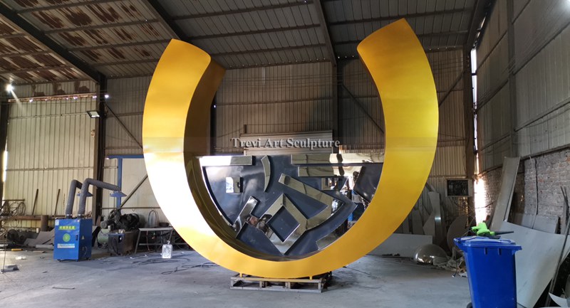 Large Stainless Steel Crescent