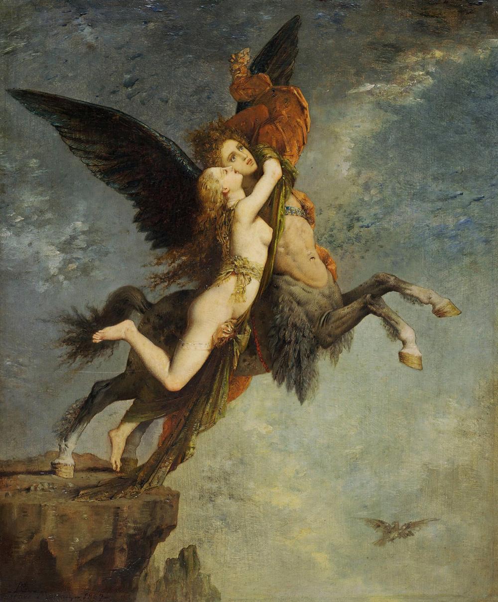 The Chimera by Gustave Moreau, created around 1867