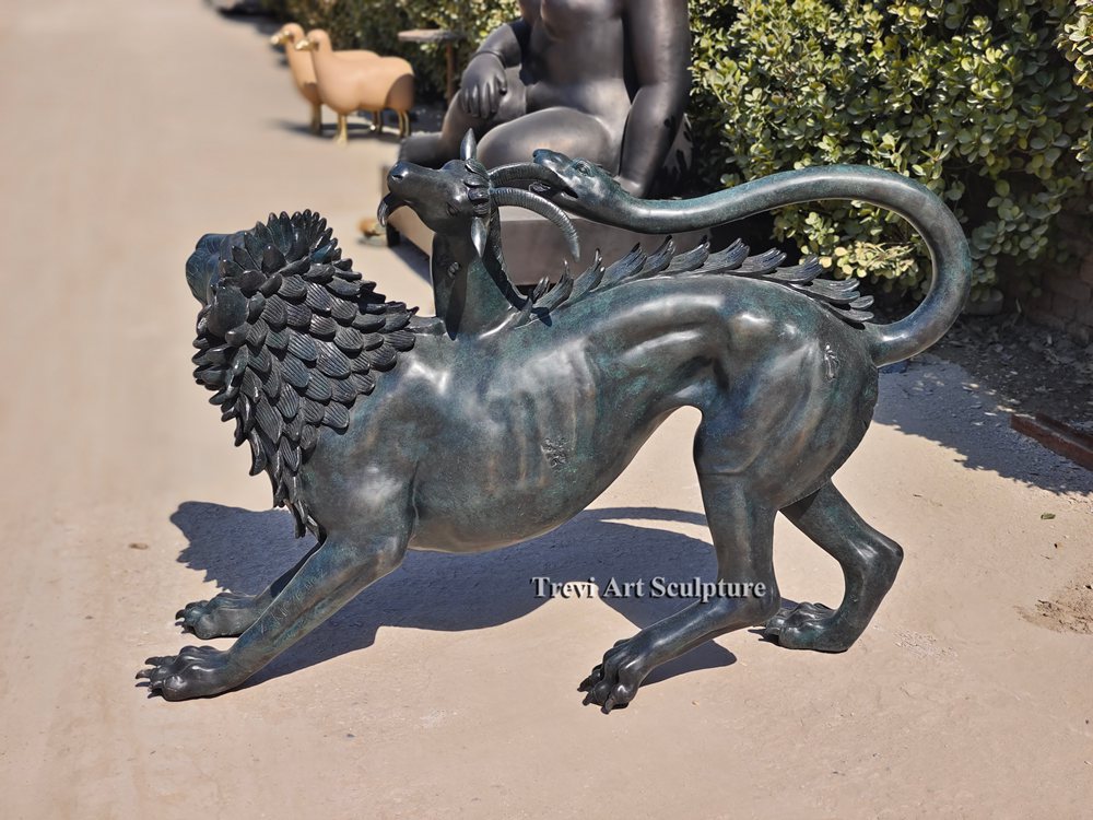 The Chimera of Arezzo sculpture