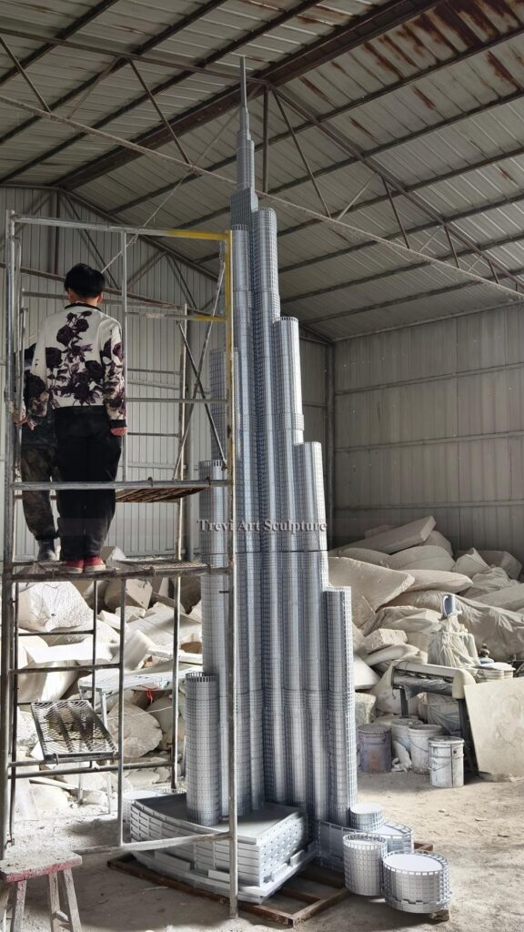 5-Meter Burj Khalifa Sculpture