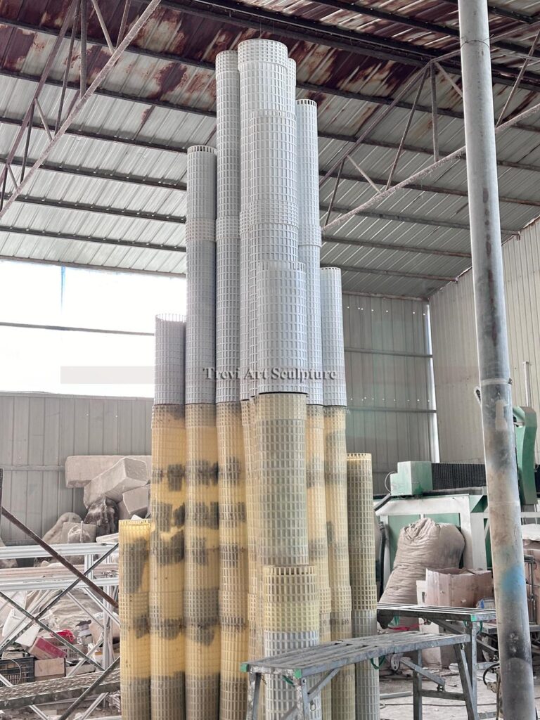 5-Meter Resin Burj Khalifa Sculpture process