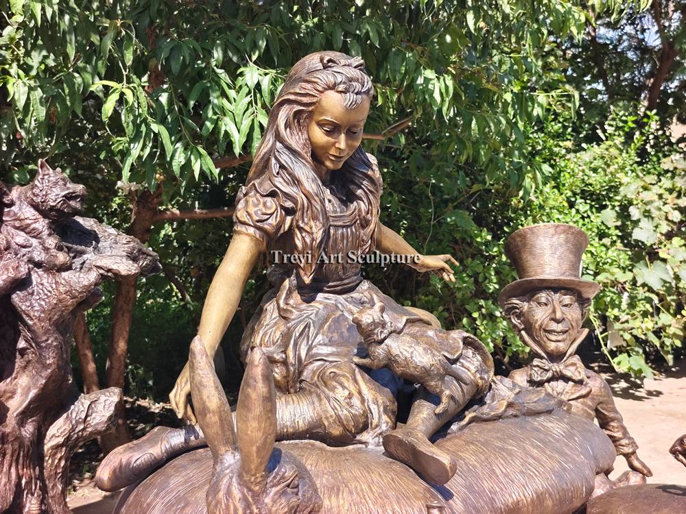 Bronze Statue of Alice