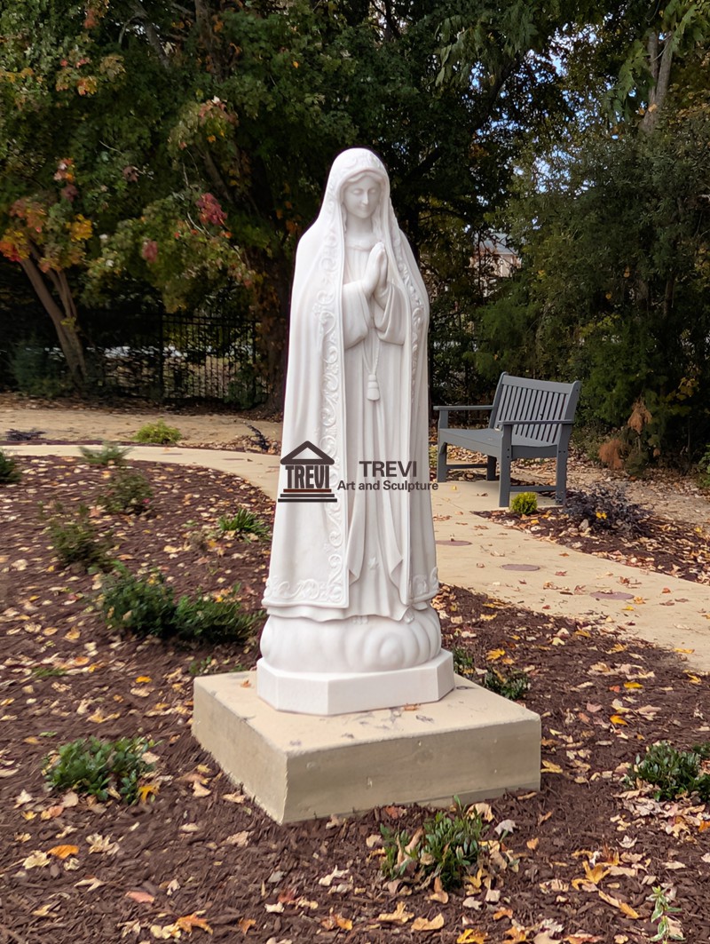 marble Our Lady of Fatima statue feedback from the US