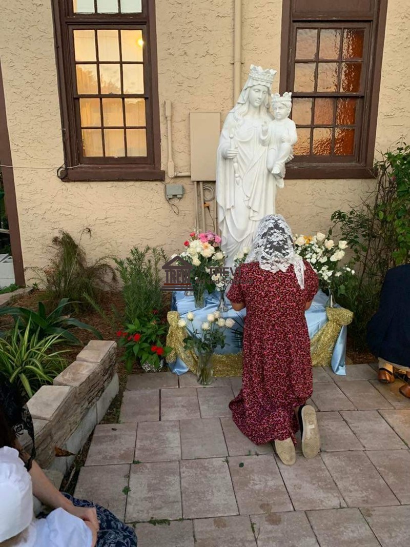 marble Virgin Mary with Baby Jesus statue feedback