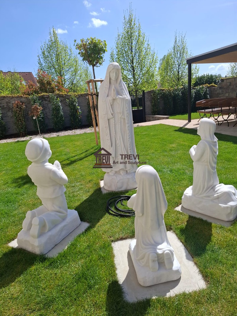 Virgin Mary and three shepherd children sculptures feedback from the US